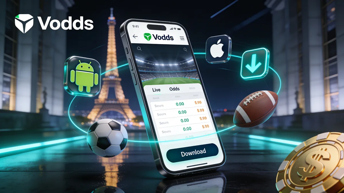 Inscription via l'Application Mobile — vodds casino en France